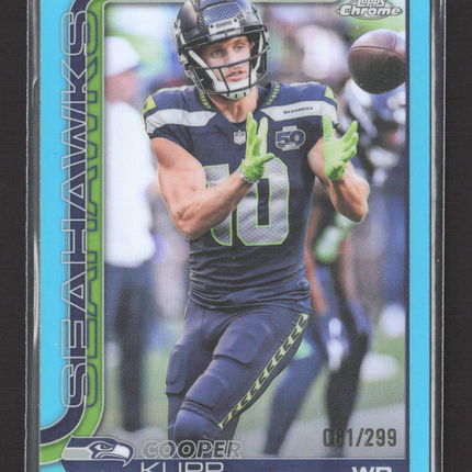 2024 Topps Chrome Cooper Kupp #271 Light Blue Refractor 081/299