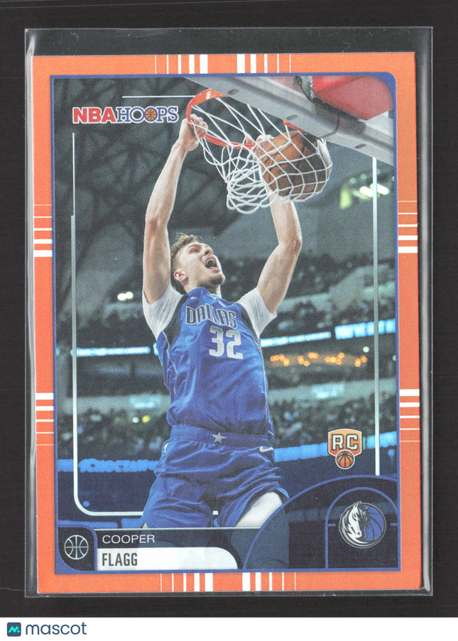2026 Topps NBA Hoops Cooper Flagg #35 Orange RC