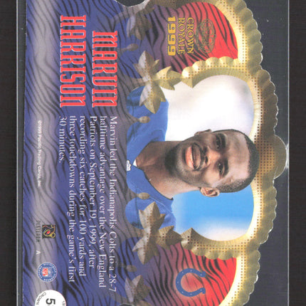 1999 Pacific Crown Royale Marvin Harrison #58