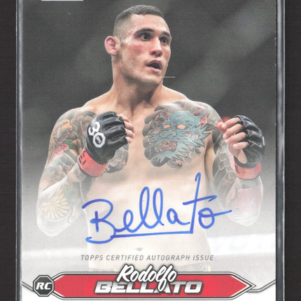2025 Topps Stadium Club UFC Rodolfo Bellato #BCA-RBO RC Auto