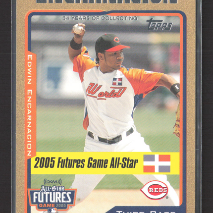 2005 Topps Update & Highlights Edwin Encarnacion #UH207 Gold 1297/2005