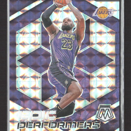 2025 Panini Mosaic Prizm Epic Performers LeBron James #2