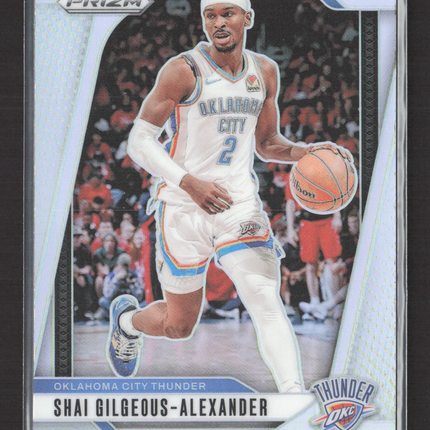 2024 Panini Prizm Shai Gilgeous-Alexander #113 Silver