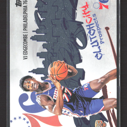 2025 Topps Clutch City Prospects VJ Edgecombe #CC-3 RC