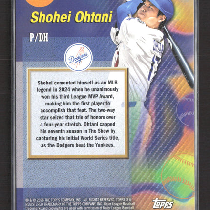 2026 Topps Titans of the Game Shohei Ohtani #TOG-1