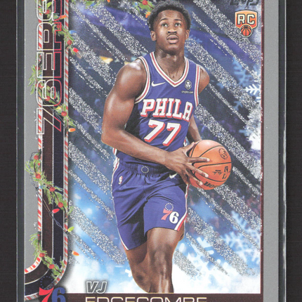 2025 Topps Holiday VJ Edgecombe #H163 RC