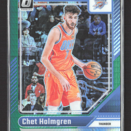 2025 Panini Donruss Optic Chet Holmgren #23 Green