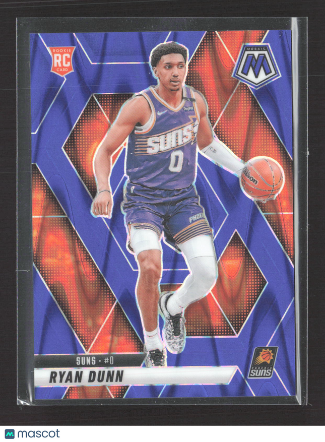 2025 Panini Mosaic Prizm Ryan Dunn #233 Blue 012/149 RC