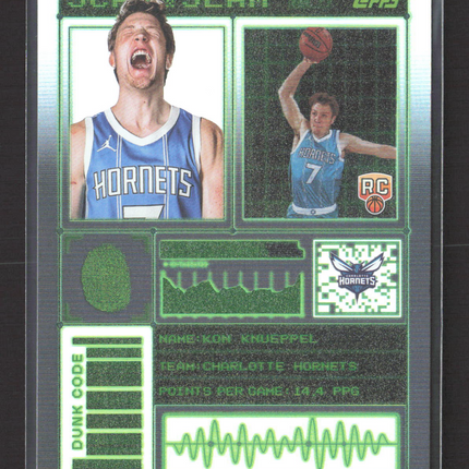 2025 Topps Scan & Slam Kon Knueppel #SS-29 RC