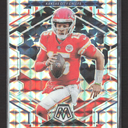 2023 Panini Mosaic Prizm Patrick Mahomes II #251 National Pride