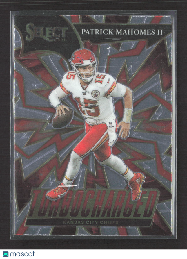 2022 Panini Select Turbocharged Patrick Mahomes II #TUR-14 Silver Prizm