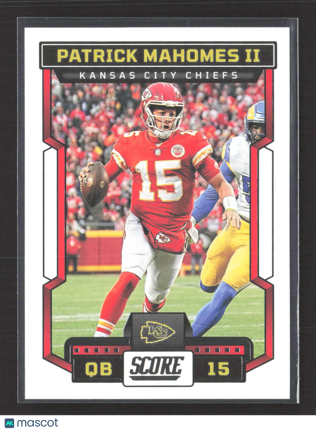 2023 Panini Score Football Patrick Mahomes II #119