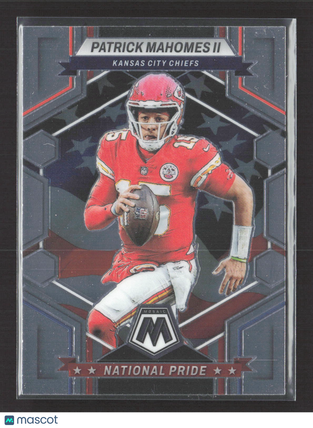 2023 Panini Mosaic Football Patrick Mahomes II #251 National Pride