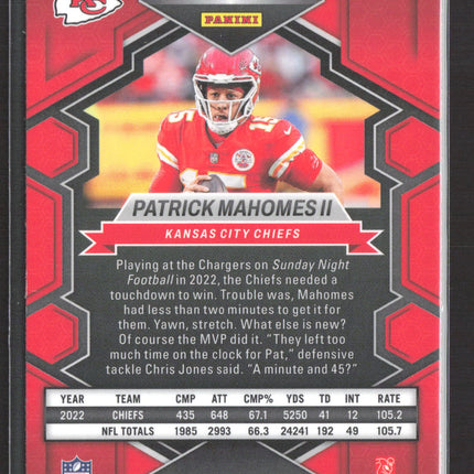 2023 Panini Mosaic Football Patrick Mahomes II #251 National Pride