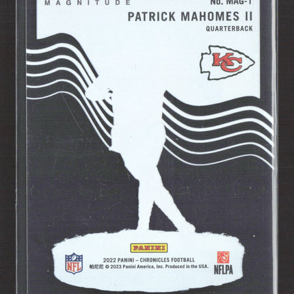 2023 Panini Chronicles Magnitude Patrick Mahomes II #MAG-1