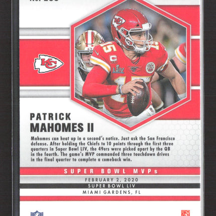 2021 Panini Mosaic Patrick Mahomes II #288
