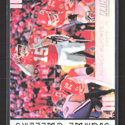 2019 Panini Score Signal-Callers Patrick Mahomes II #SC-18