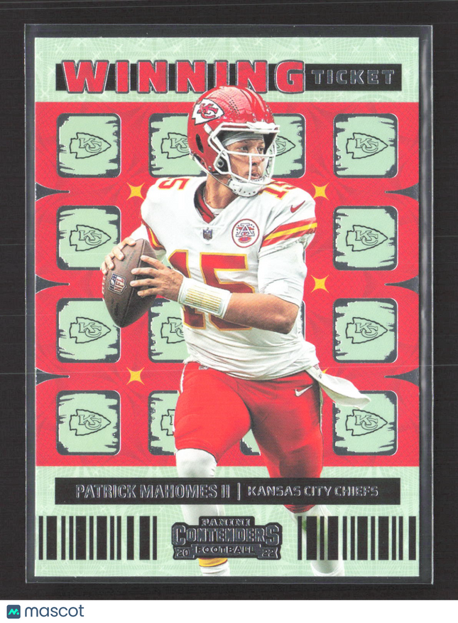 2023 Panini Contenders Winning Ticket Patrick Mahomes II #WT-PMA