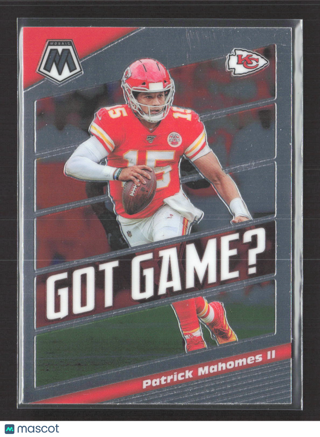 2020 Panini Mosaic Got Game? Patrick Mahomes II #GG16