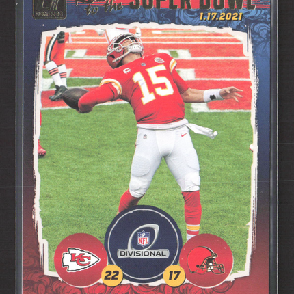2021 Panini Donruss Road to the Super Bowl Patrick Mahomes II #DR3