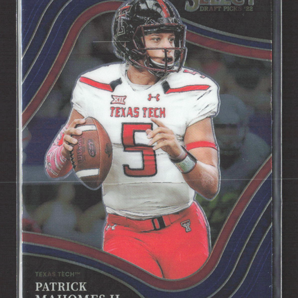 2022 Panini Select Draft Picks Patrick Mahomes II #124 Field Level