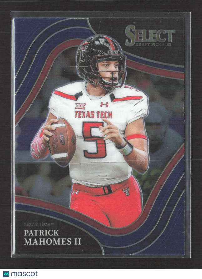 2022 Panini Select Draft Picks Patrick Mahomes II #124 Field Level