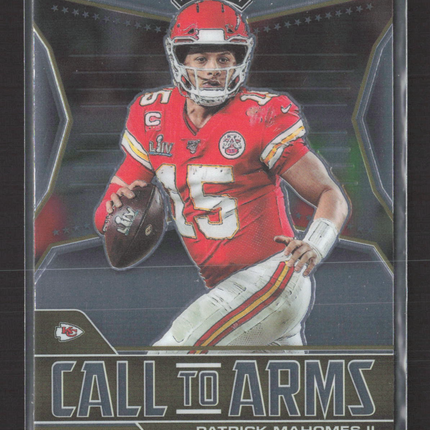 2021 Panini Playoff Call to Arms Patrick Mahomes II #CA-PMA