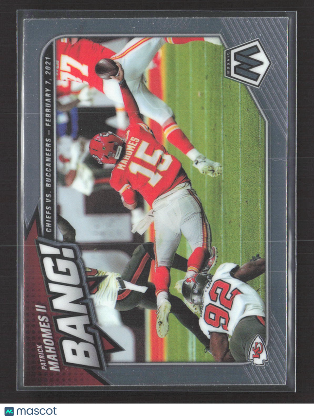 2021 Panini Mosaic Mosaic Bang! Patrick Mahomes II #B-2