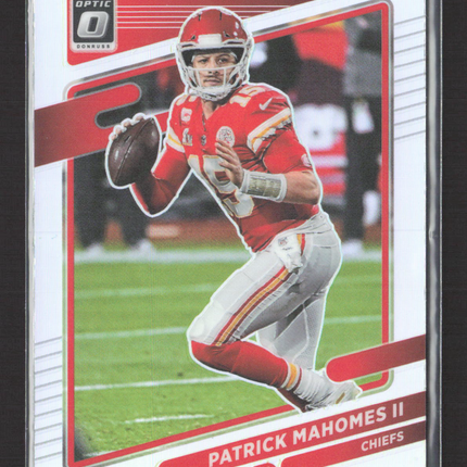 2021 Panini Donruss Optic Prizm Patrick Mahomes II #34 holo