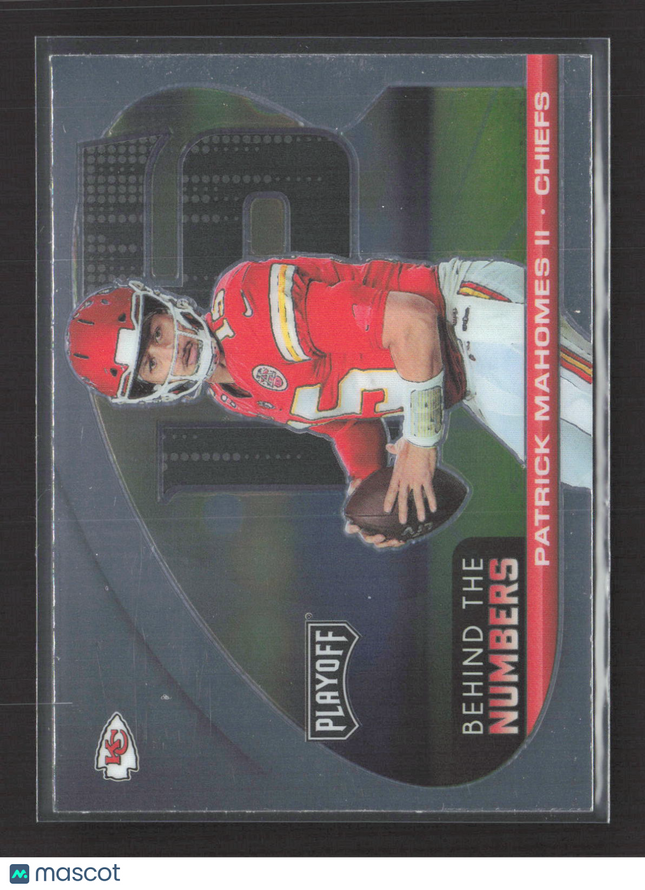 2021 Panini Playoff Behind the Numbers Patrick Mahomes II #BTN-PMA