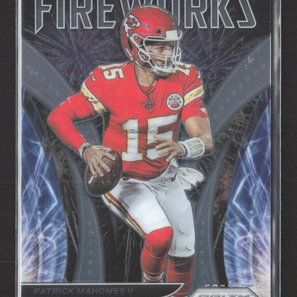 2021 Panini Prizm Fireworks Patrick Mahomes II #F-15