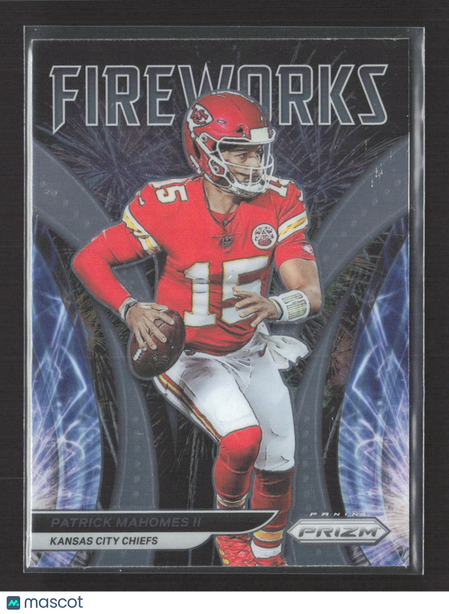 2021 Panini Prizm Fireworks Patrick Mahomes II #F-15
