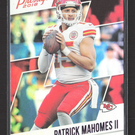 2018 Panini Prestige Patrick Mahomes II #22 Xtra Points