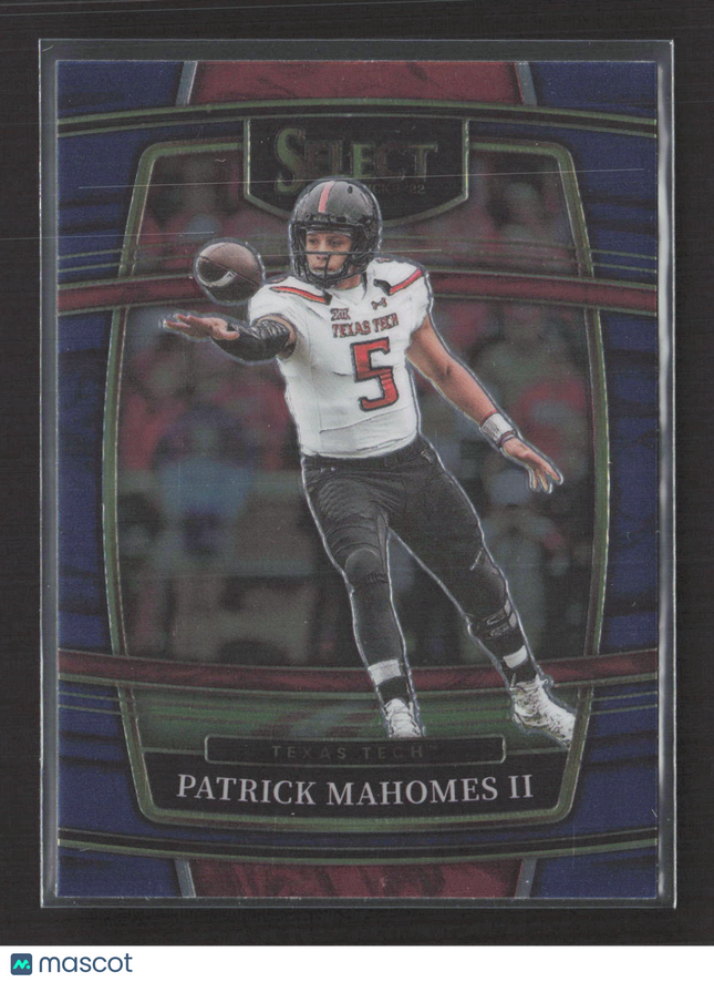 2022 Panini Select Draft Picks Concourse Patrick Mahomes II #26 Blue