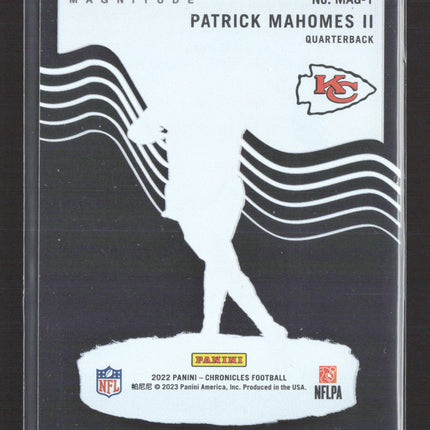2023 Panini Chronicles Magnitude Patrick Mahomes II #MAG-1
