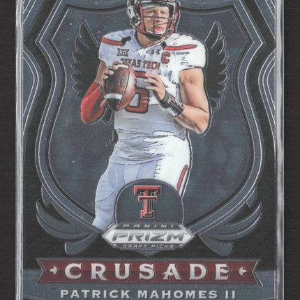 2020 Panini Prizm Draft Picks Crusade Patrick Mahomes II #80