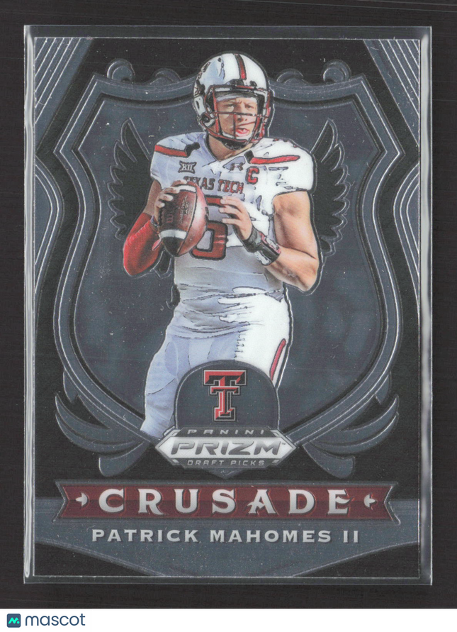 2020 Panini Prizm Draft Picks Crusade Patrick Mahomes II #80