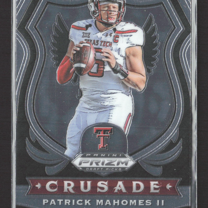 2020 Panini Prizm Draft Picks Crusade Patrick Mahomes II #80