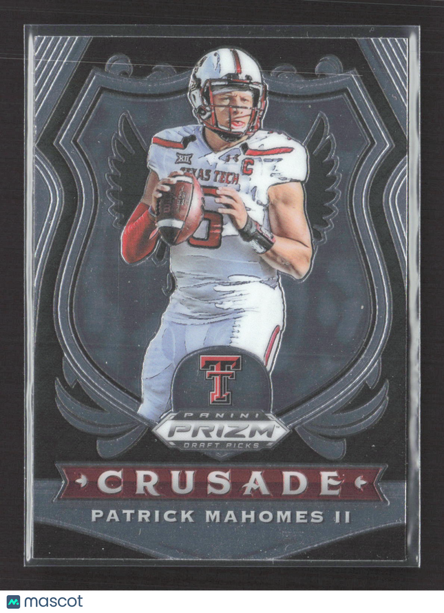 2020 Panini Prizm Draft Picks Crusade Patrick Mahomes II #80