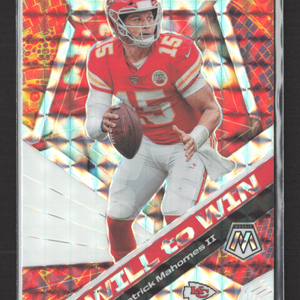 2020 Panini Mosaic Prizm Patrick Mahomes II #WW1