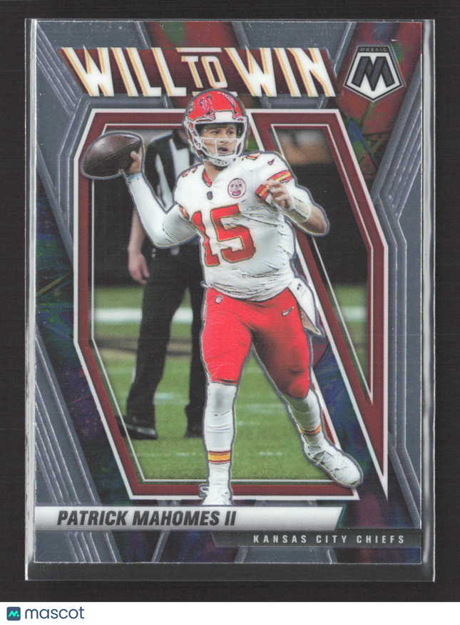 2021 Panini Mosaic Will to Win Patrick Mahomes II #WW-2
