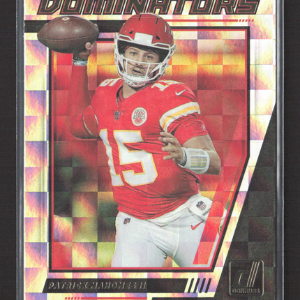 2021 Panini Donruss Dominators Patrick Mahomes II #D20 Holo