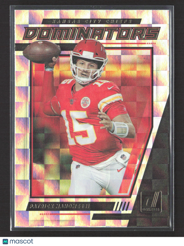 2021 Panini Donruss Dominators Patrick Mahomes II #D20 Holo