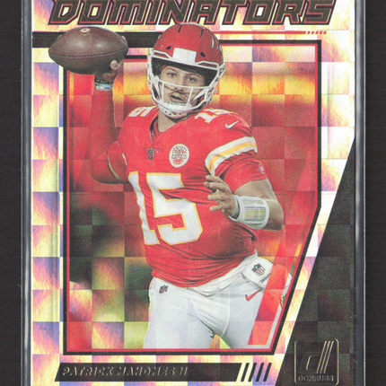 2021 Panini Donruss Dominators Patrick Mahomes II #D20 Holo