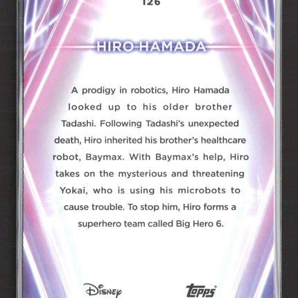 2026 Topps Disney 100 #126 Hiro Hamada
