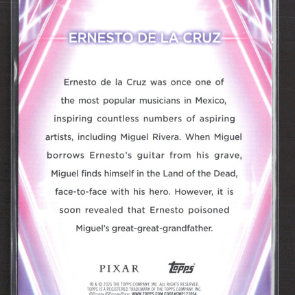 2026 Topps Disney Pixar #67 Ernesto De La Cruz