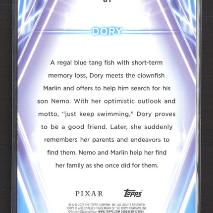 2026 Topps Disney Pixar #81 Dory