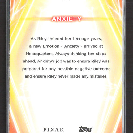 2026 Topps Pixar #169 Anxiety