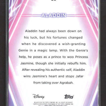 2026 Topps Disney #28 Alddin