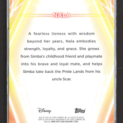2026 Topps Disney Chrome #42 nala